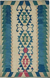 Turkish Handwoven Kilim Rug