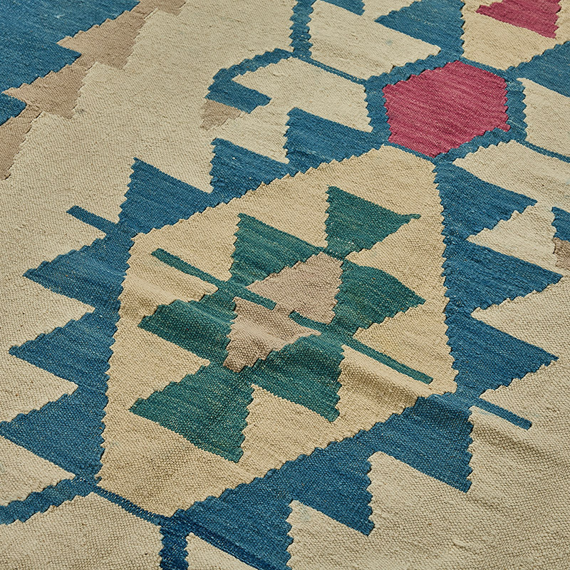 Turkish Handwoven Kilim Rug - K0092523