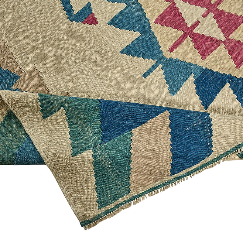 Turkish Handwoven Kilim Rug - K0092523