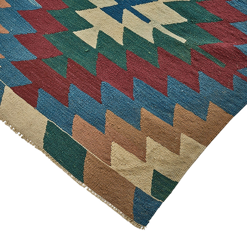 Turkish Handwoven Kilim Rug - K0092525