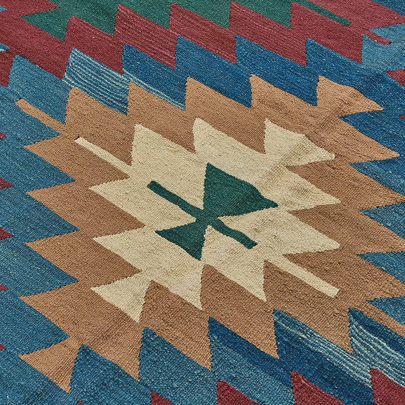 Turkish Handwoven Kilim Rug - K0092525
