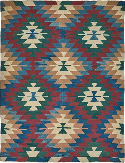 Turkish Handwoven Kilim Rug