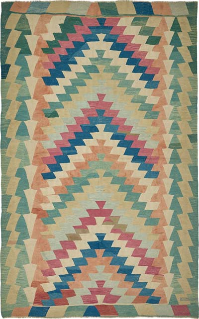 Turkish Handwoven Kilim Rug