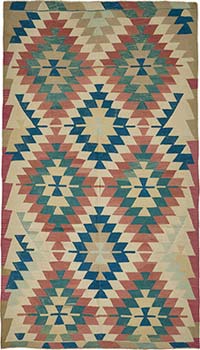 Turkish Handwoven Kilim Rug