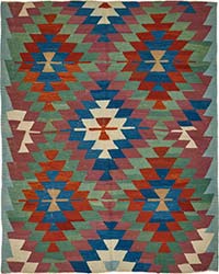 Turkish Handwoven Kilim Rug
