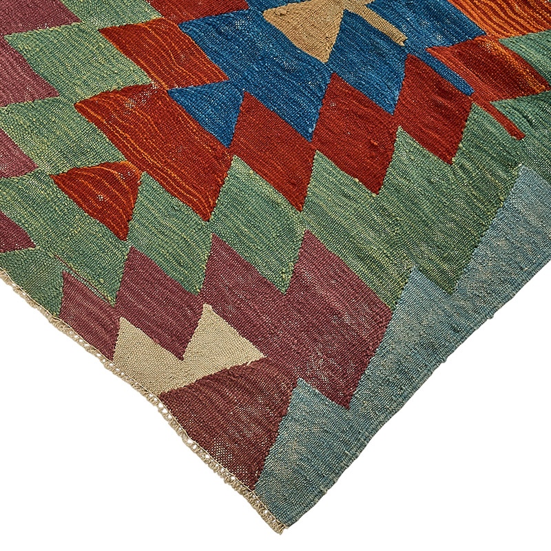 Turkish Handwoven Kilim Rug - K0092528
