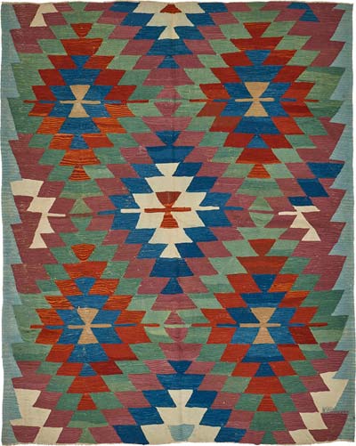 Turkish Handwoven Kilim Rug