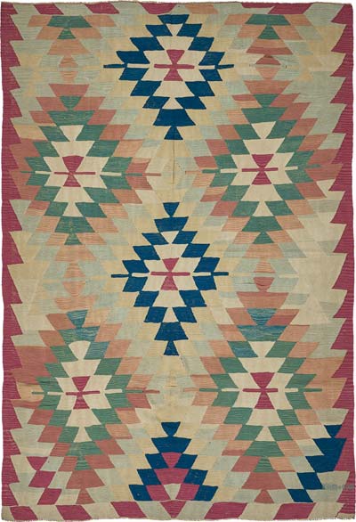 Turkish Handwoven Kilim Rug