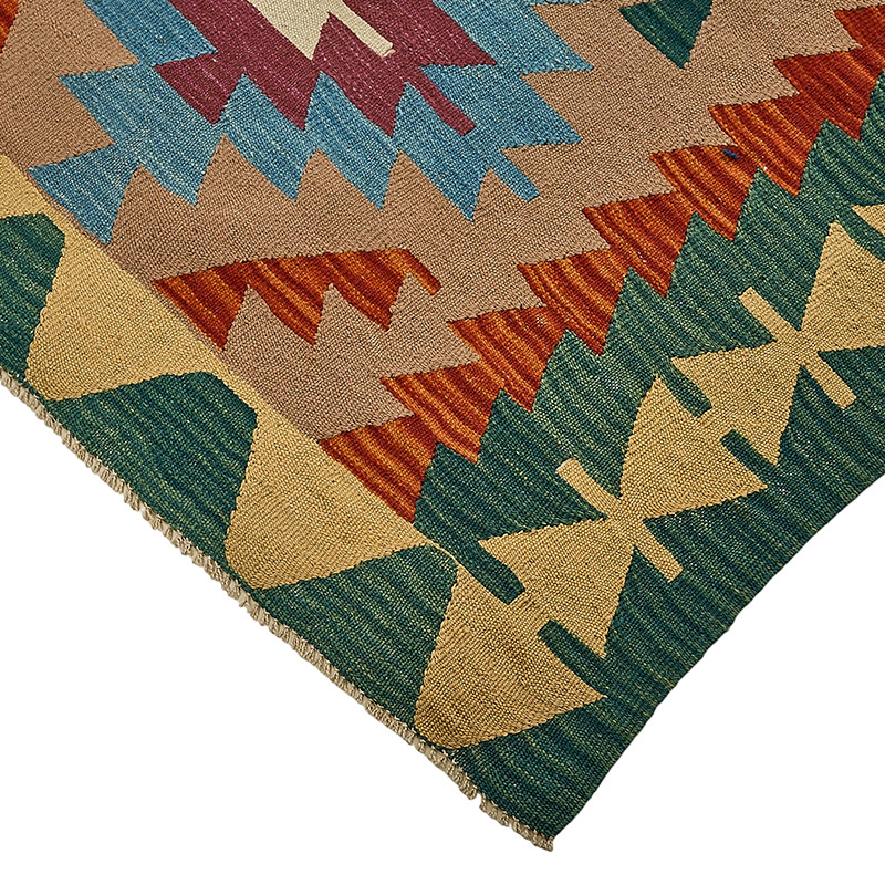 Turkish Handwoven Kilim Rug - K0092531
