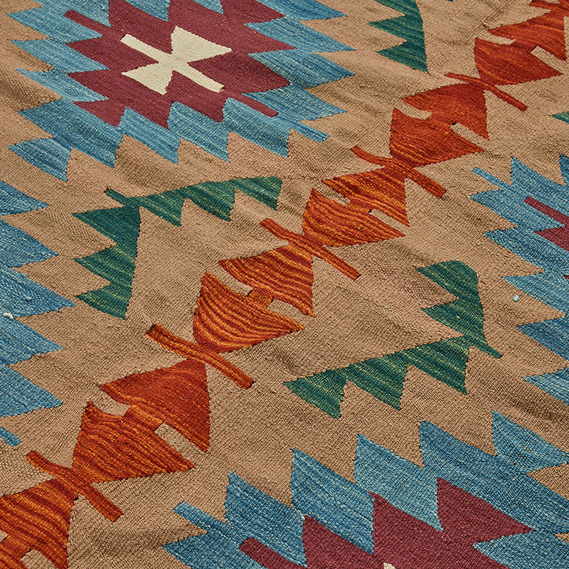 Turkish Handwoven Kilim Rug - K0092531