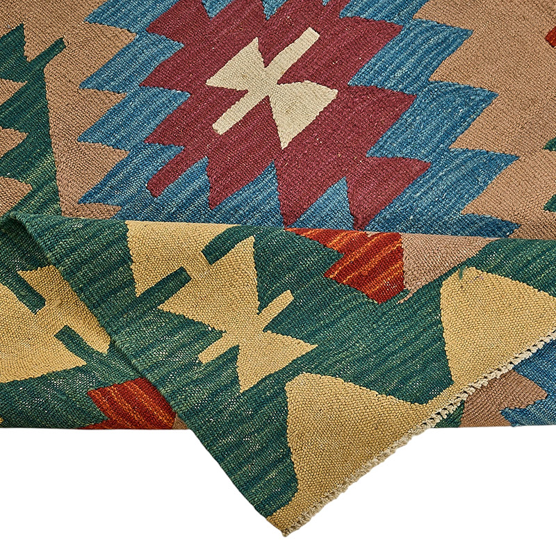 Turkish Handwoven Kilim Rug - K0092531
