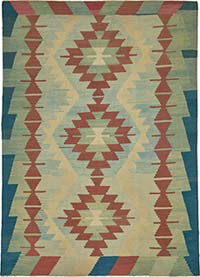 Turkish Handwoven Kilim Rug
