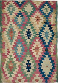 Turkish Handwoven Kilim Rug