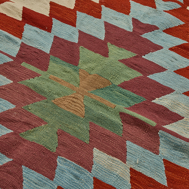 Turkish Handwoven Kilim Rug - K0092535