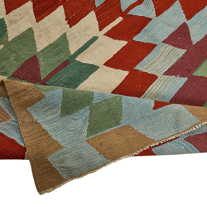 Turkish Handwoven Kilim Rug - K0092535