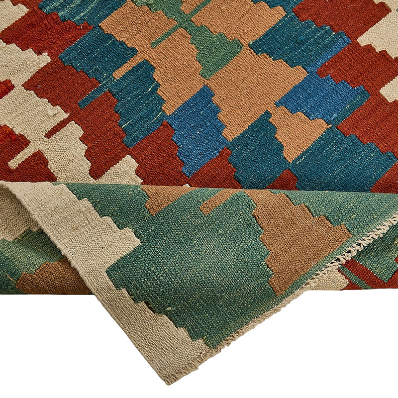 Turkish Handwoven Kilim Rug - K0092538