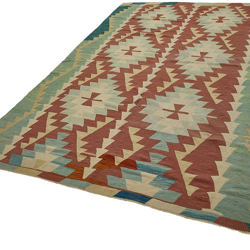 Turkish Handwoven Kilim Rug - K0092539
