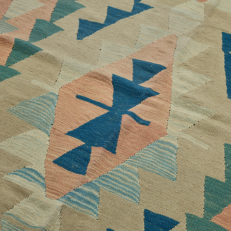 Turkish Handwoven Kilim Rug - K0092540