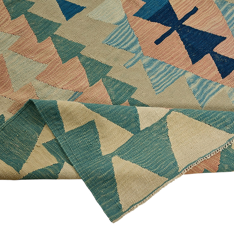 Turkish Handwoven Kilim Rug - K0092540