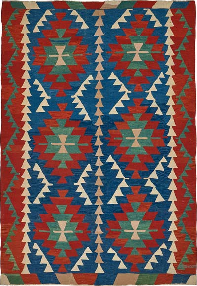 Turkish Handwoven Kilim Rug