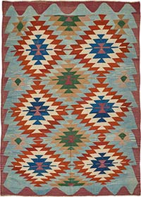 Turkish Handwoven Kilim Rug