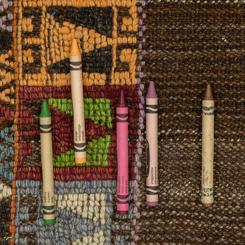 Vintage Anadolu Kilim - 110 cm x 140 cm - K0092547