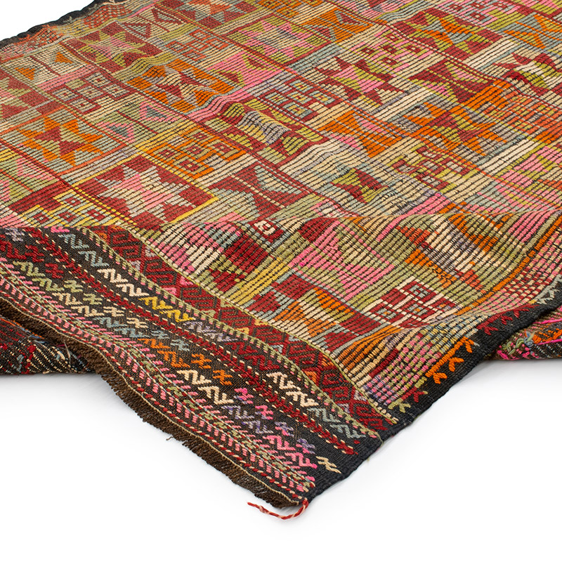 Vintage Anatolian Jijim Rug - K0092551