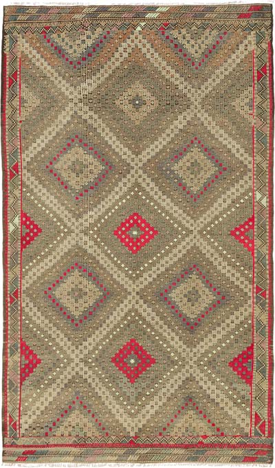Vintage Anatolian Jijim Rug