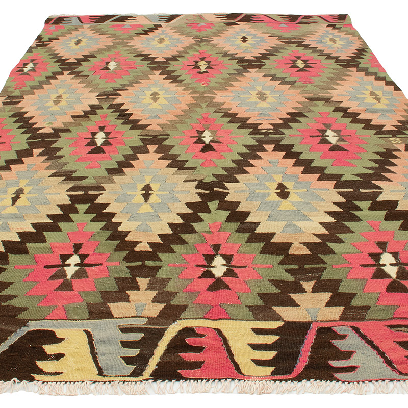 Vintage Mihalic Kilim Rug - 5' 8" x 9' 3" (68" x 111") - K0092558