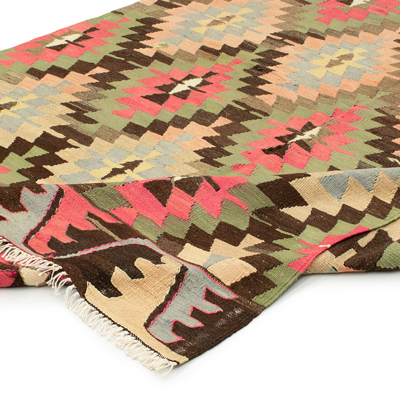 Vintage Mihalic Kilim Rug - 5' 8" x 9' 3" (68" x 111") - K0092558