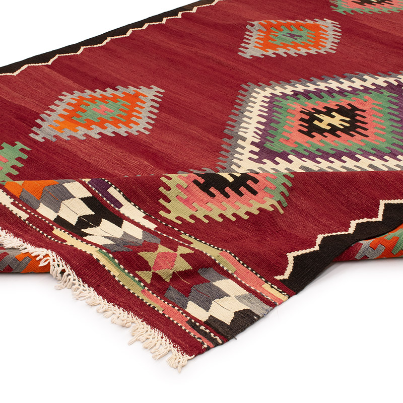 Vintage Mihalic Kilim Rug - 6' 1" x 9' 5" (73" x 113") - K0092561