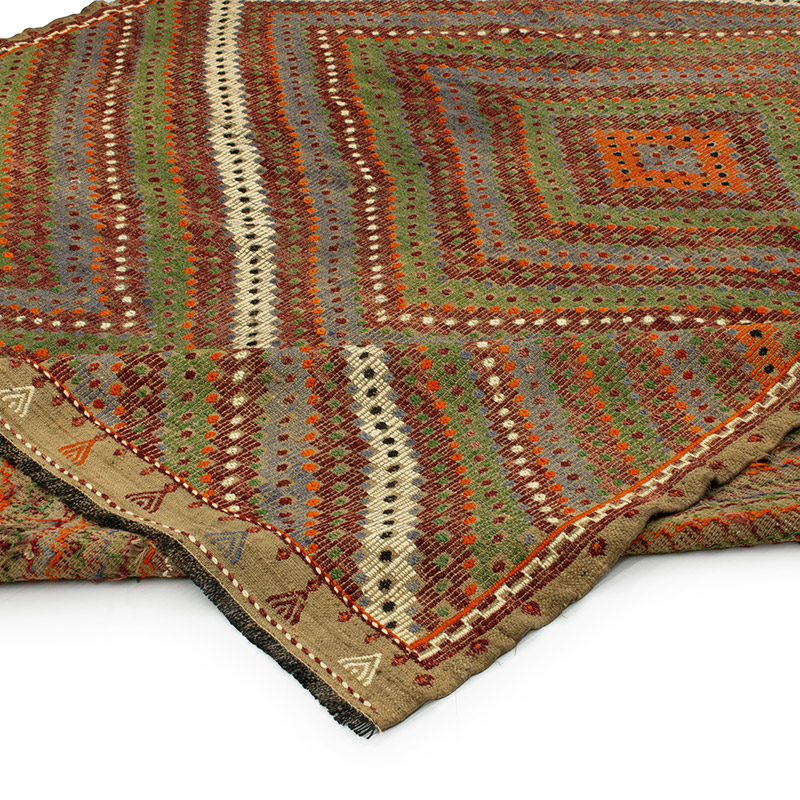 Vintage Anatolian Jijim Rug - K0092564