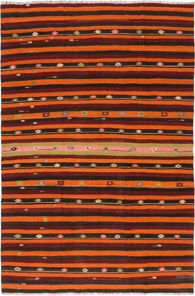 Vintage Sivas Kilim Rug - 6' 9" x 10'  (81" x 120")