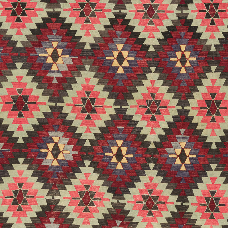 Vintage Mihalic Kilim Rug - 6' 7" x 10' 5" (79" x 125") - K0092567