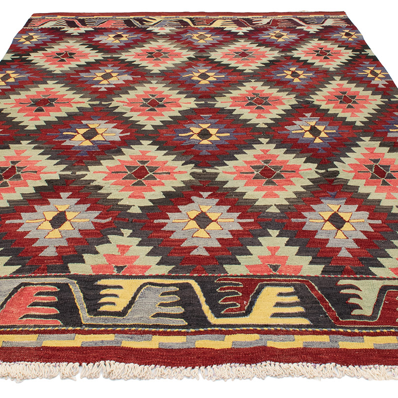 Vintage Mihalic Kilim Rug - 6' 7" x 10' 5" (79" x 125") - K0092567