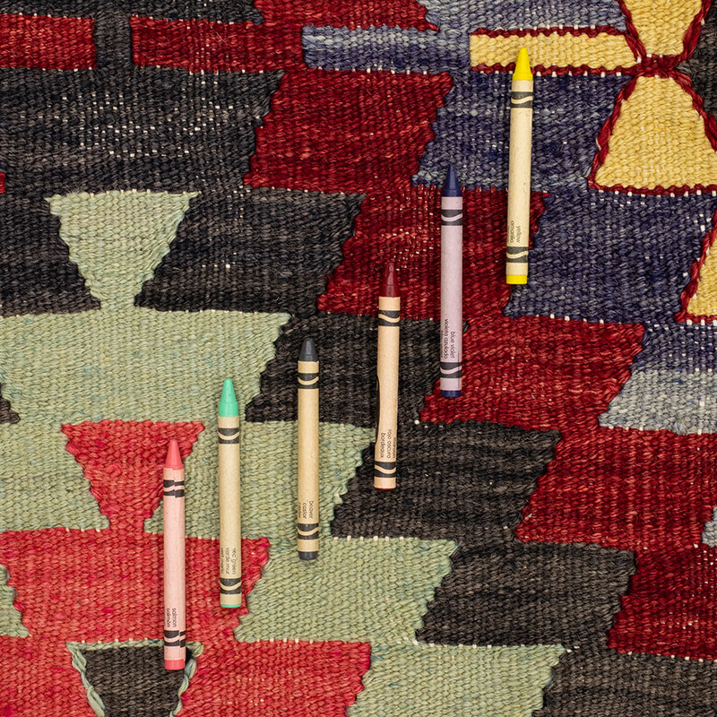 Vintage Mihalic Kilim Rug - 6' 7" x 10' 5" (79" x 125") - K0092567