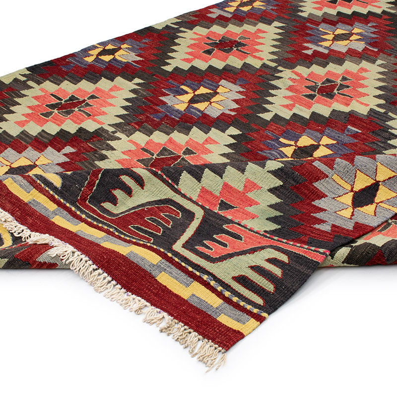 Vintage Mihalic Kilim Rug - 6' 7" x 10' 5" (79" x 125") - K0092567