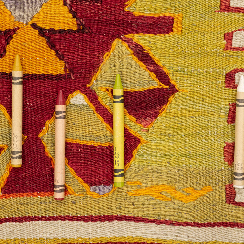 Alfombra Konya Kilim Vintage - 130 cm x 167 cm - K0092569