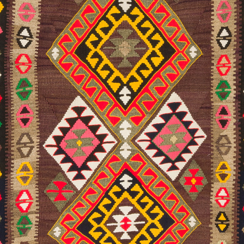 Vintage Kars Kilim Rug - 2' 11" x 4' 3" (35" x 51") - K0092571