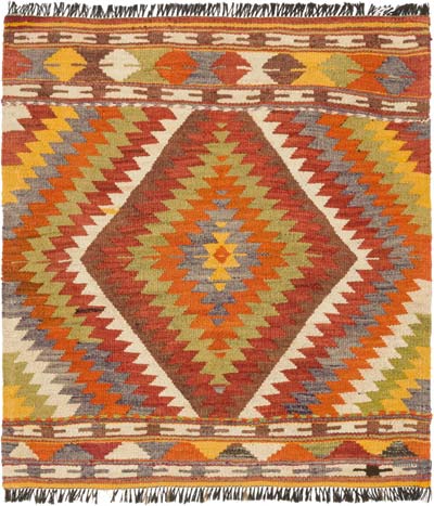 Alfombra Vintage Antalya Kilim - 88 cm x 96 cm