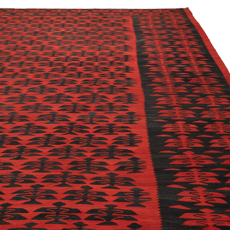 Vintage Bulgarian Kilim Rug - K0092573