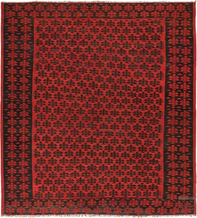 Vintage Bulgarian Kilim Rug