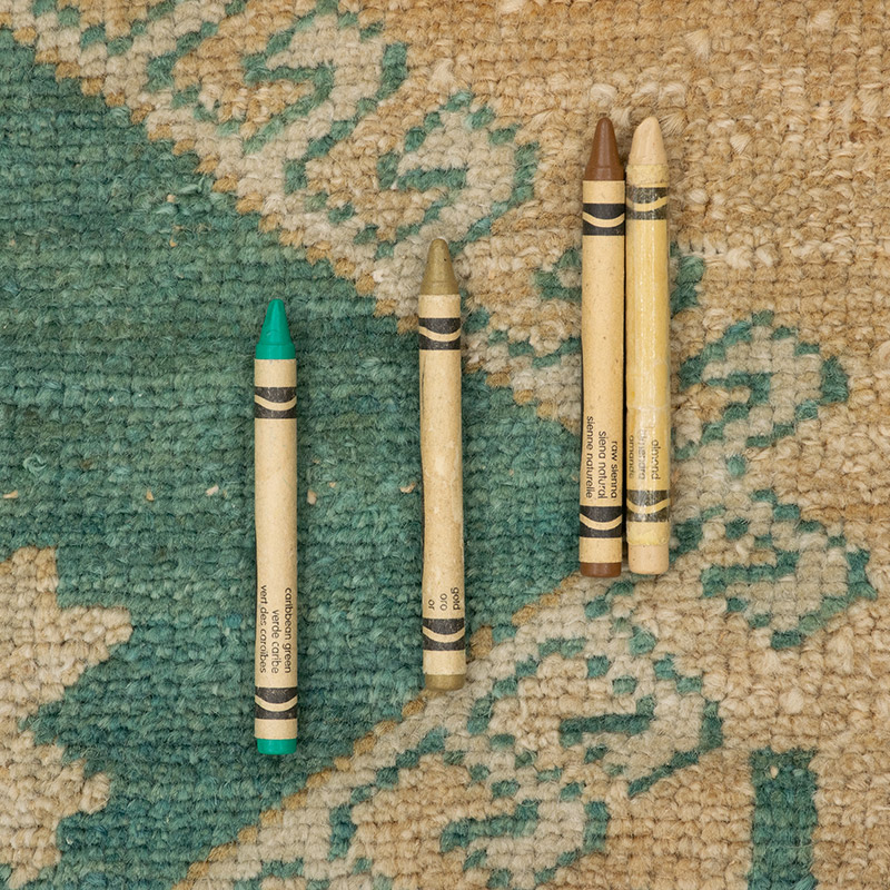 Pasillo Vintage Turco Anudado a Mano - 79 cm x 182 cm - K0092575