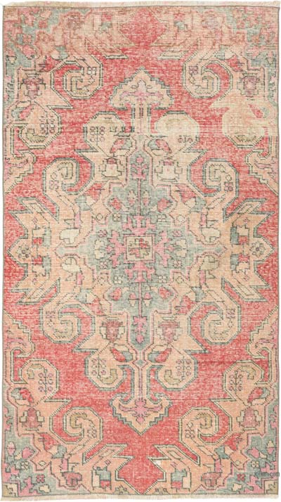 Vintage Turkish Hand-Knotted Rug - 3' 9" x 6' 7" (45" x 79")