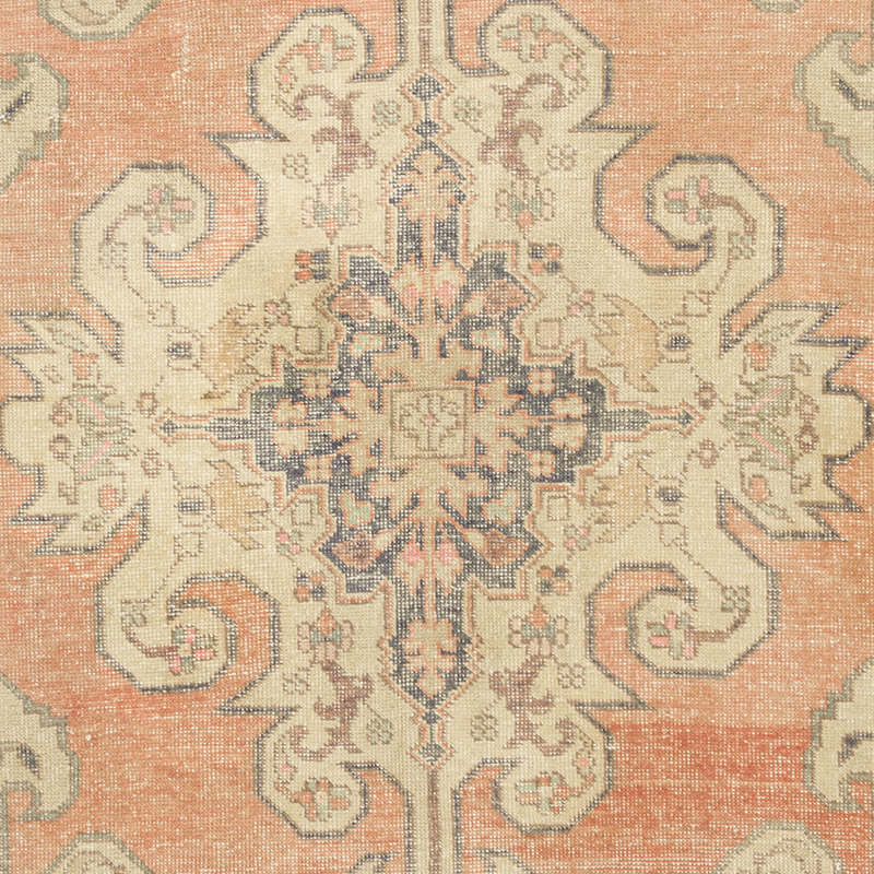 Vintage Turkish Hand-Knotted Rug - 4' 4" x 7' 3" (52" x 87") - K0092577