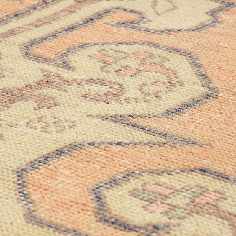 Vintage Turkish Hand-Knotted Rug - 4' 4" x 7' 3" (52" x 87") - K0092577