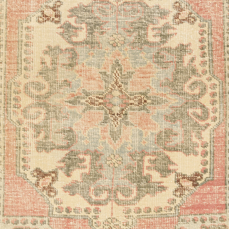 Vintage Turkish Hand-Knotted Rug - 3' 10" x 6' 8" (46" x 80") - K0092578