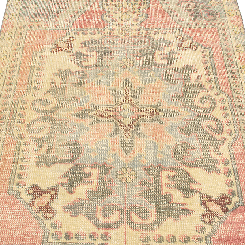 Vintage Turkish Hand-Knotted Rug - 3' 10" x 6' 8" (46" x 80") - K0092578