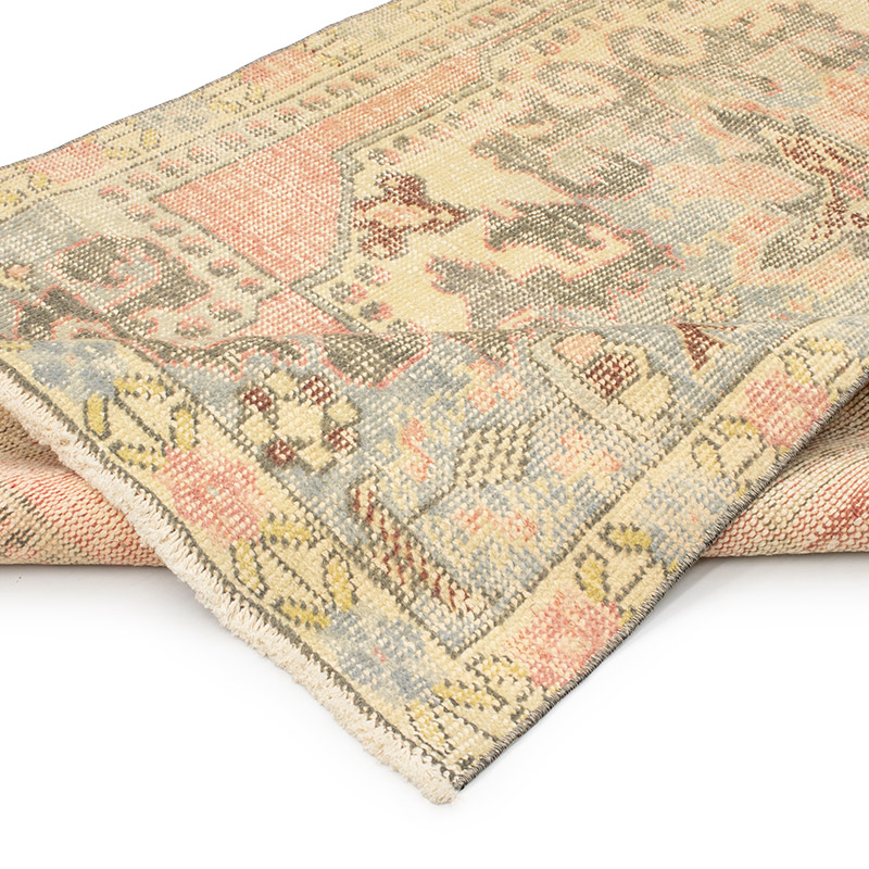 Vintage Turkish Hand-Knotted Rug - 3' 10" x 6' 8" (46" x 80") - K0092578