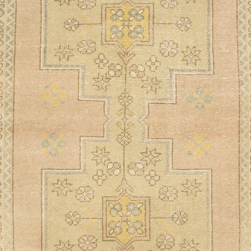 El Dokuma Vintage Halı - 123 cm x 241 cm - K0092579